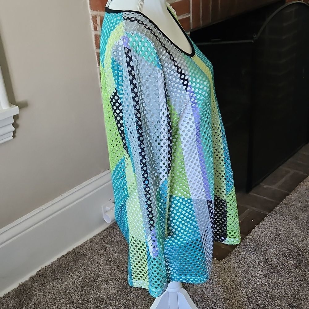 Lynn Ritchie Silver Mesh Top - Picture 2 of 10